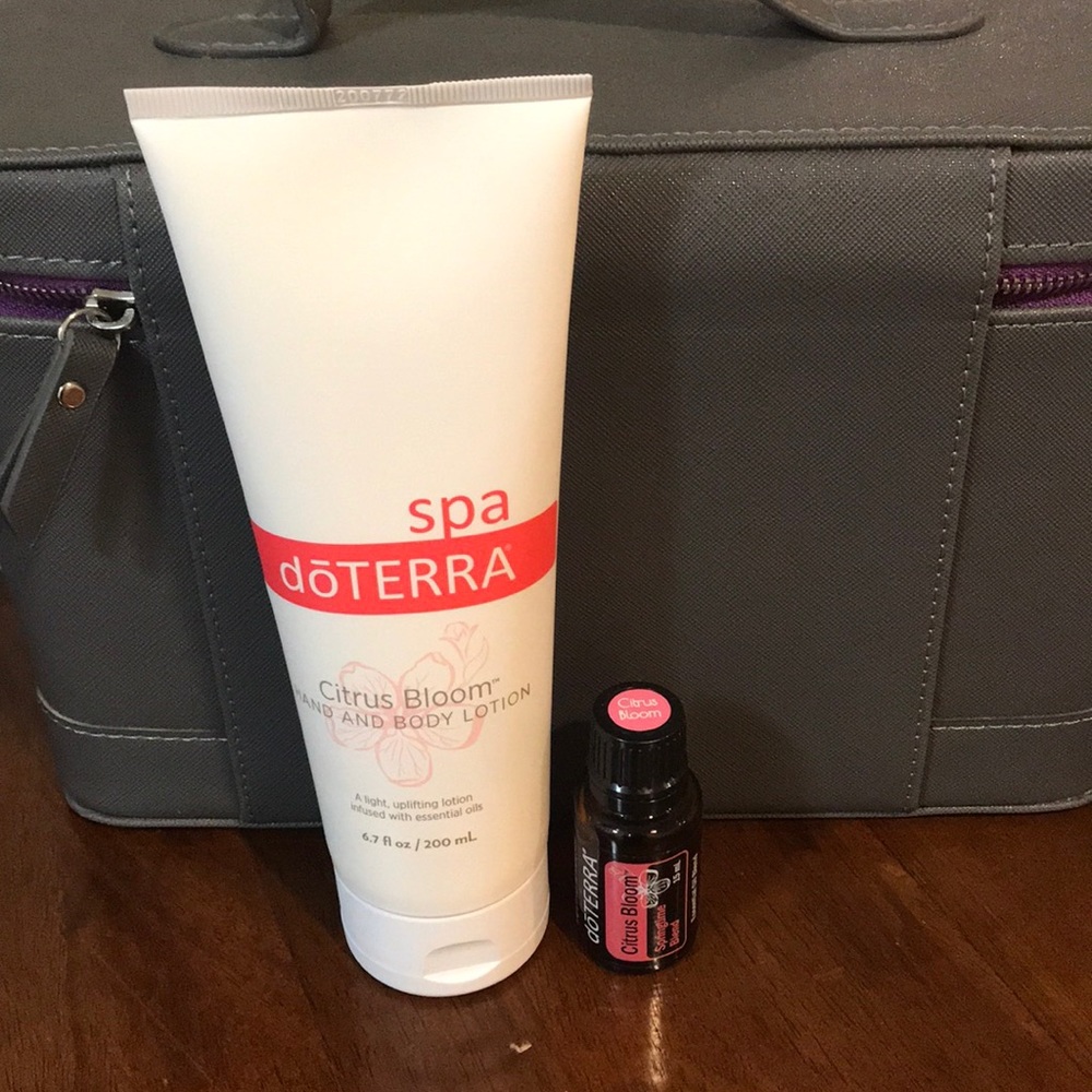 doTERRA’s Citrus Bloom Oil and Lotion